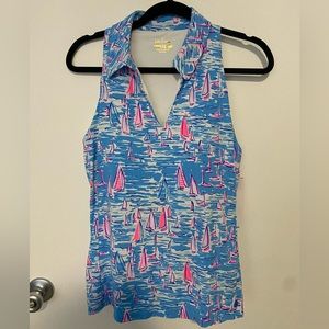 Lilly Pulitzer Luxletic Lakelyn Bra polo UPF 50+